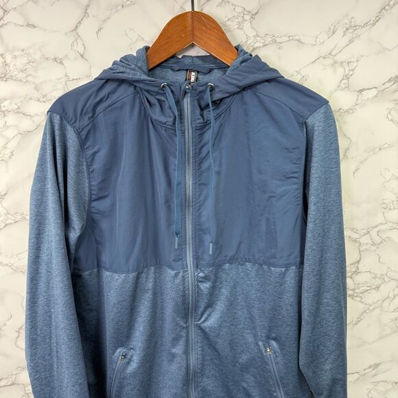 Kirkland Men’s Jacket sz M Windbreaker Hooded NWOT #G359 - Picture 4 of 8